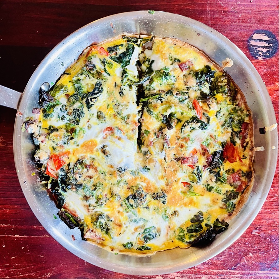 Frittata with Kale